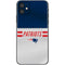 NFL New England Patriots White Striped iPhone 11 Skin